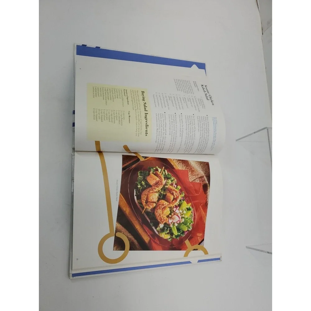 Today's Great Tastes Savory Salads 1994 Tupperware Hardcover Book